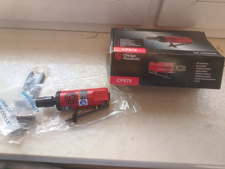 Chicago Pneumatic CP876  szlifierka prosta pneumatyczna