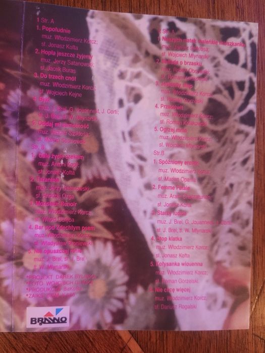 Kaseta MC 21 x Bajor 1990 Brawo