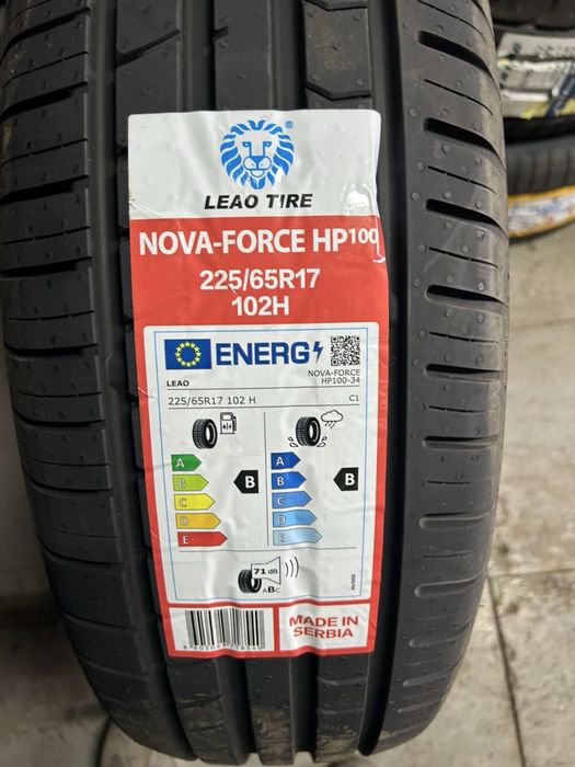 Нові шини 4 шт. 225/65 R17 Leao Nova-Force HP100 Сербія 2026 рік