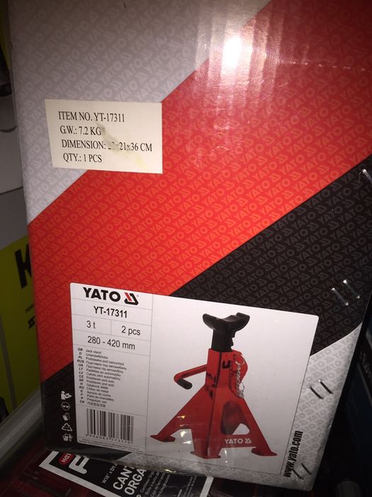 Підставки під автомобіль 3 тонни YATO YT-17311.