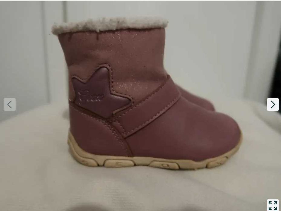 Buty ocieplane dla dziewczynki, Geox, rozmiar 20