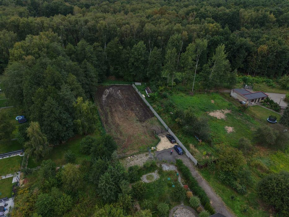 Piekna działka pod LASEM