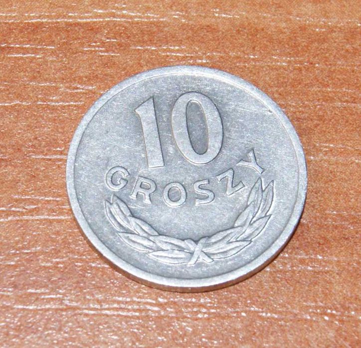 Moneta 10 groszy 1966