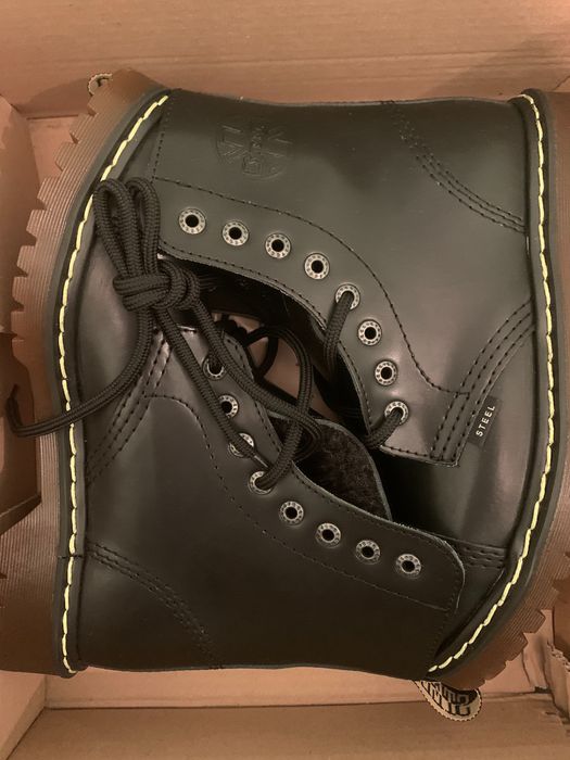 Дропшипінг черевиків Dropship ЗИМА Grinders STEEL 113 OCW вовна шкіра