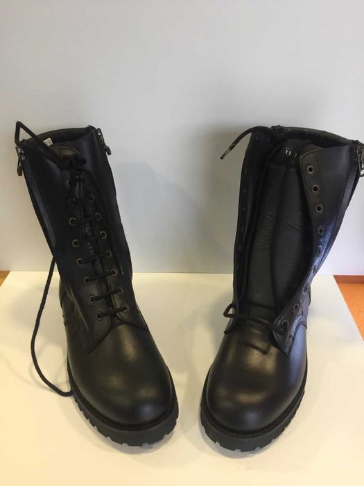 Bota militar AT, Bombeiros, inem, gnr, caçadores,com fecho lateral