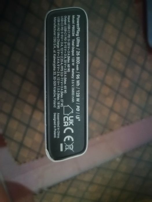 Павербанк Green Cell PowerPlay Ultra 26800mAh 128W(PBGC04)