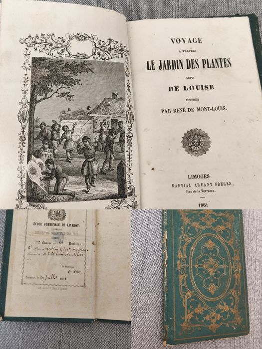 Livros franceses troco por selos