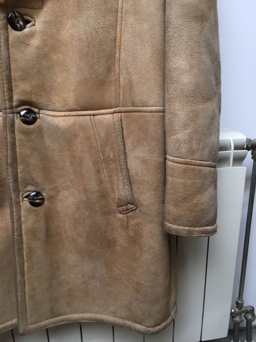 Kożuch męski PRL vintage