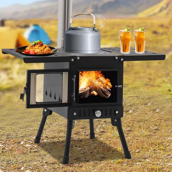 Awaryjne Ogrzewanie Przenośny PIECYK PIEC KOZA z Kominem Ogrzewacz