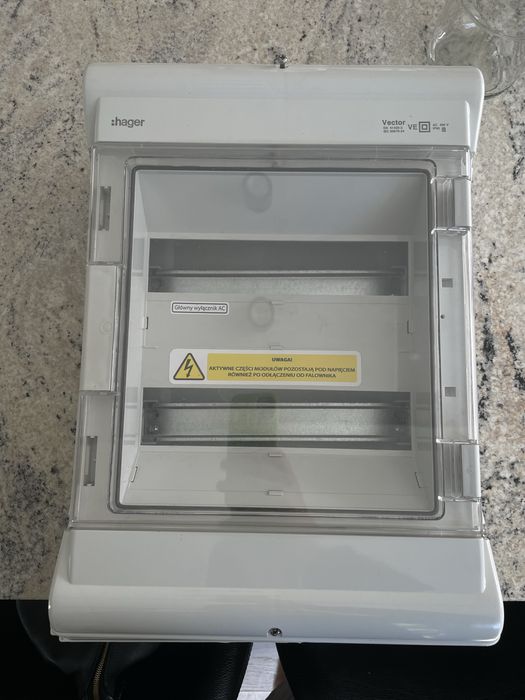 HAGER Rozdzielnica Rozdzielnia natynkowa Vector 2 rzedowa 24 modułów