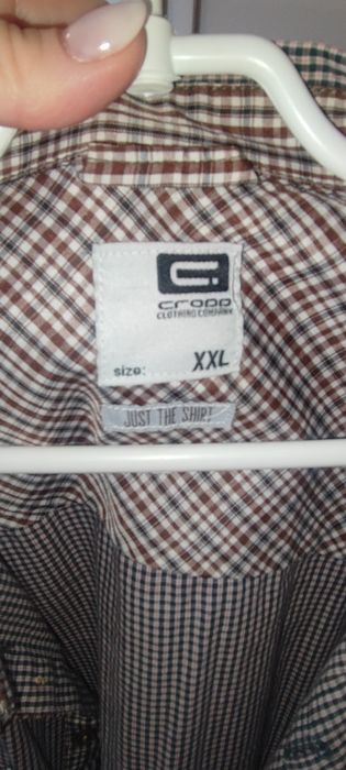 Koszula męska kratka