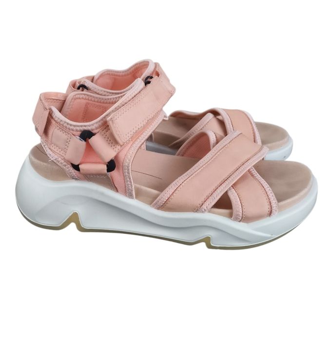 Ecco Chunky Sandal Damskie Sandały Na Platformie Pastelowe 39 długość wkładki 24.5 cm