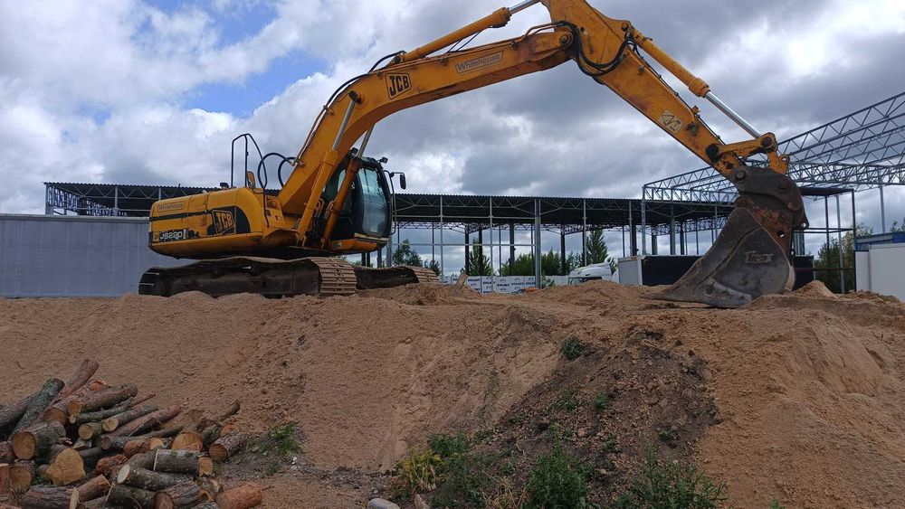 Koparka Gąsienicowa JCB JS 220 LC łyżka kopiąca+skarpówka moc 174km !!