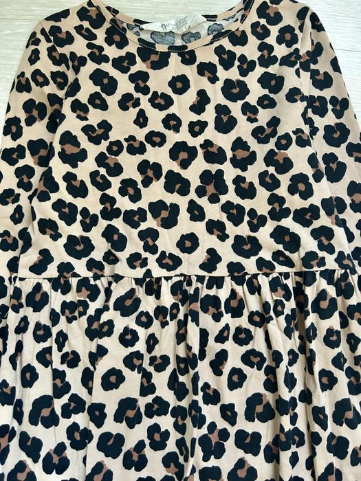 Стильне тигрове плаття 6-8 років