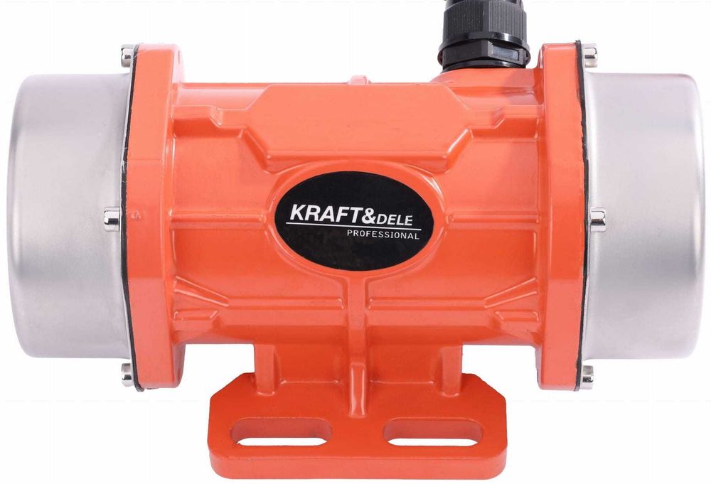Промисловий вібраційний двигун 120 Вт 3000 об/хв 220В Kraft&Dele  KD1821 вібромотор з регулюванням сили вібрації