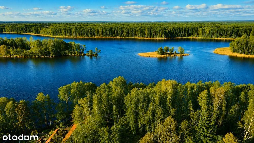 Dom nad Jeziorem Raduń, Wałcz – działka 1521 m2