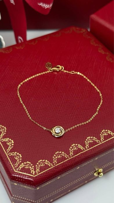 Браслет Cartier Trinity Оригина золото 750