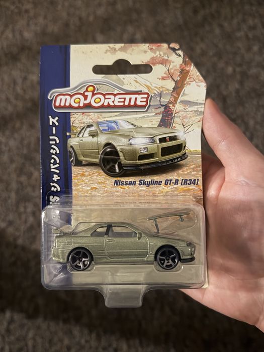 Majorette nissan skyline gtr r34