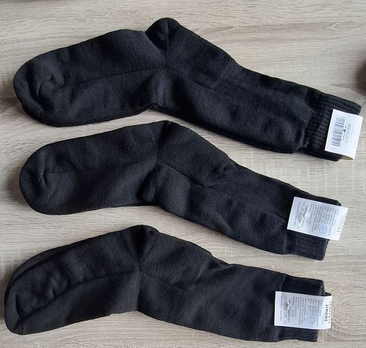 Skarpety zimowe wojskowe Wzór 539/MON Rozmiar 27-28