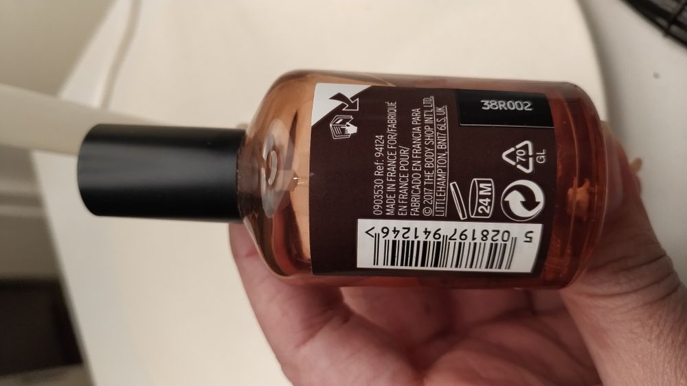 Perfumes da Body Shop e da Bonté