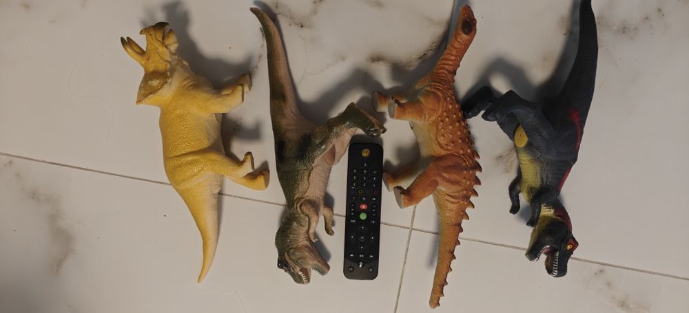 Dinozaury figurki zabawki gumowe