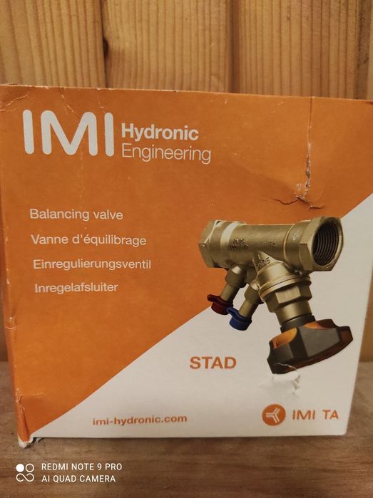 Zawór równoważący DN25 IMI HYDRONIC