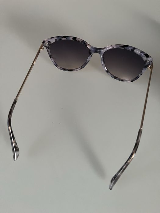 Okulary przeciwsłoneczne - szara panterka
