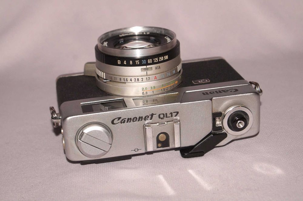 Canonet QL17 + Canon 40mm f/1.7