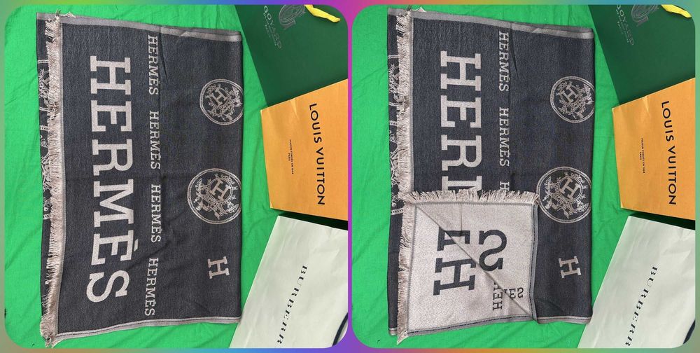 Szal chanel tommy hilfiger prada grubsze nowość unisex