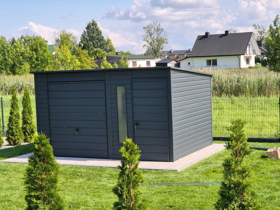 Garaże Blaszane Wiaty Zadaszenia Konstrukcje Stalowe Domki Ogrodowe