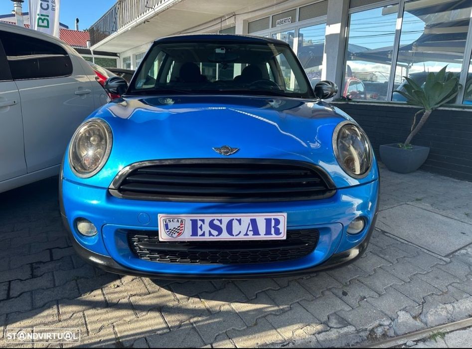 Mini one D 2012  azul eletrico