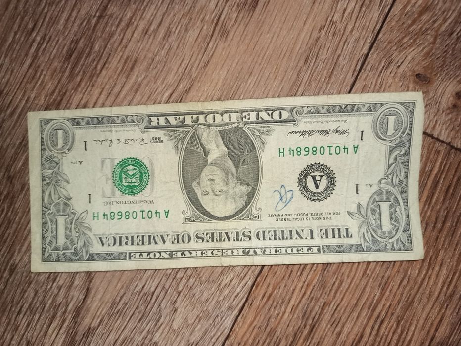 Банкнота 1 доллар 1995