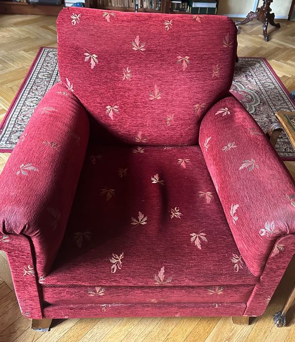 Zestaw mebli antycznych sofa kanapa fotele