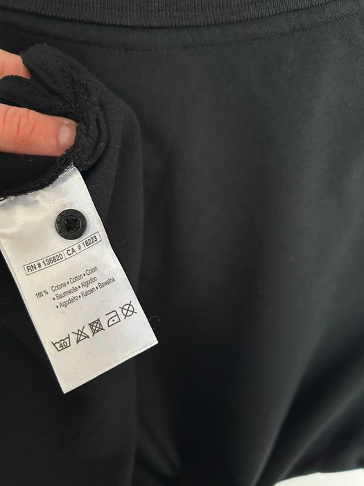 Kappa _ Czarna basic koszulka polo XL