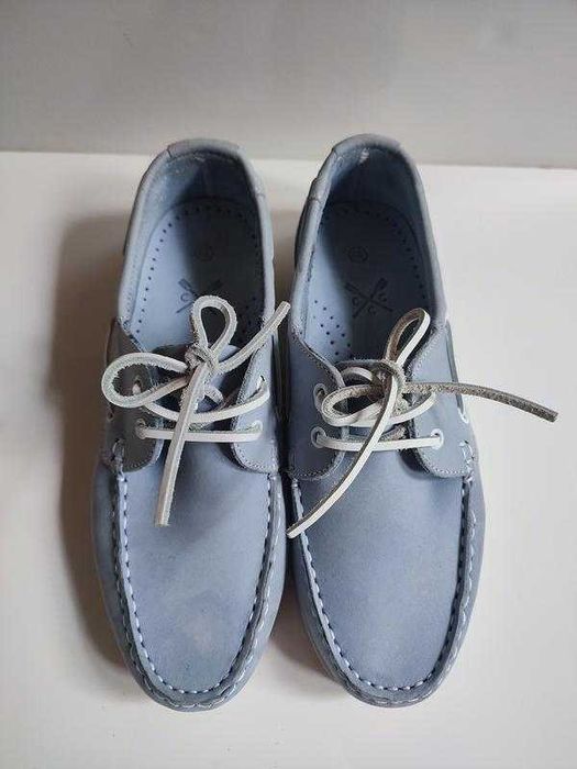 кожаные топсайдеры Crew Clothing Company / 39р