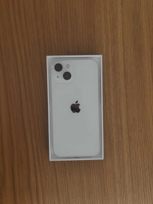 iPhone 13 128GB Starlight Biały / Bateria 85% / Stan jak nowy / Pudełko