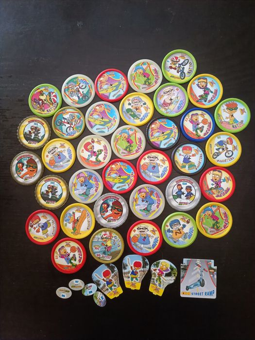 Tazos rocket power rollers