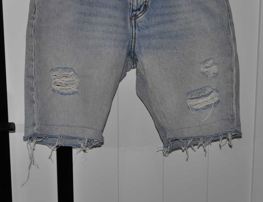 H&M świetne spodnie dziury 32 XXS