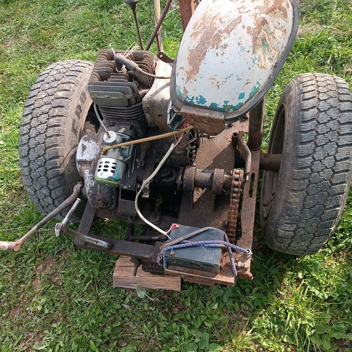 Саморобний мотоблок з реверсом