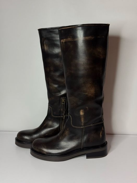 Чоботи труби жіночі Італія 39