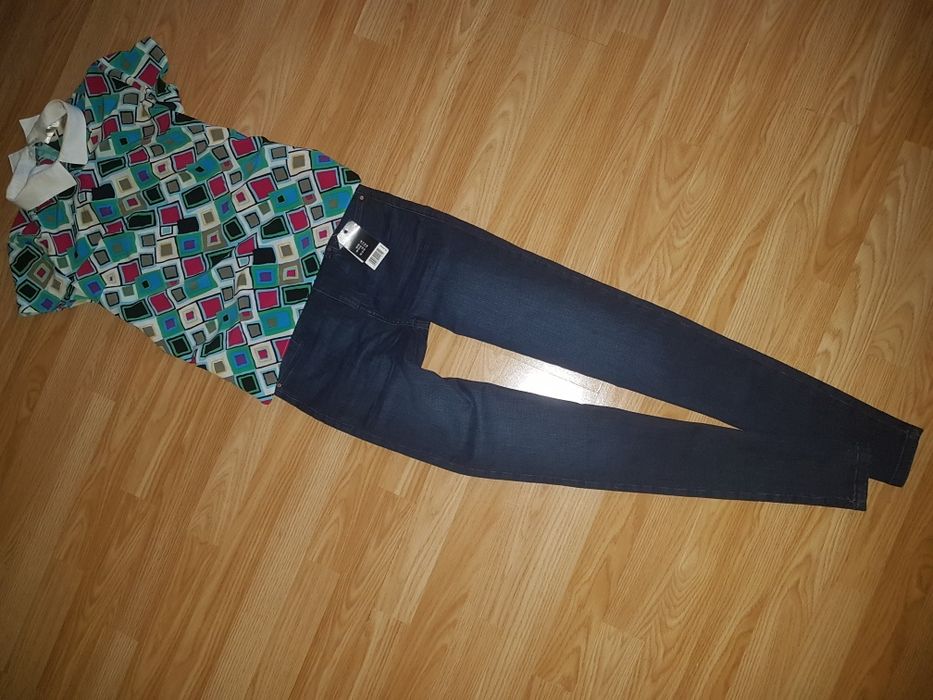 ESMARA Nowe rurki jeansowe spodnie 36 S