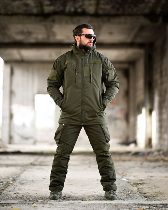 Костюм ЗИМОВИЙ тактичний Хакі ОЛИВА NORTHERN Omni-Heat! Костюм ЗИМА!