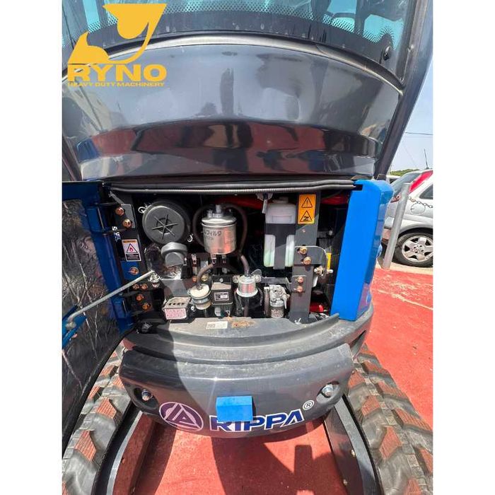 Mini Escavadora RIPPA R18 Cabine Kubota Nova em Campanha