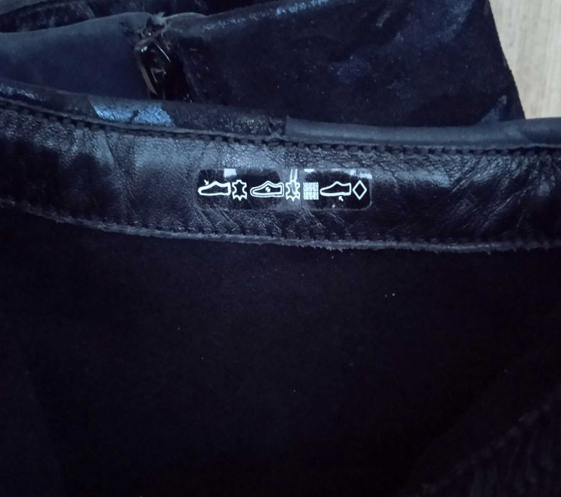 Французькі ботильйони, демі черевики, напівчеревики нубук, р. 40.5