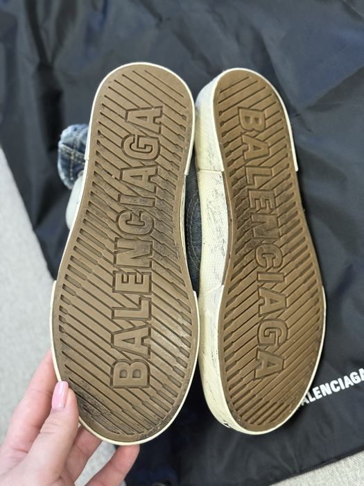 Кеди Balenciaga 36 оригінал жіночі джинсові