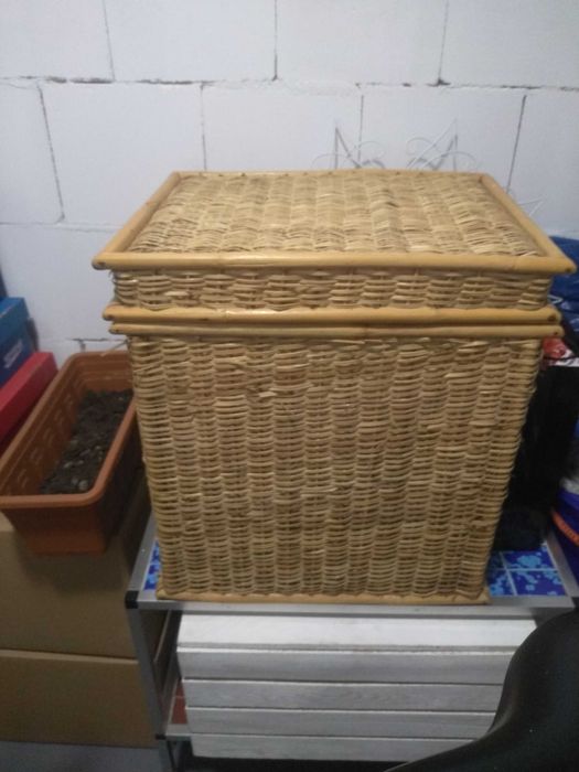 Sprzedam wiklinowy kosz