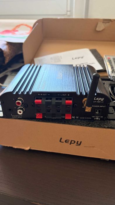Amplificador 90W Lepy LP-168plus HiFi Bluetooth