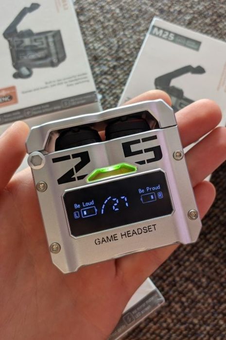 Нові бездротові ігрові навушники з повербанком