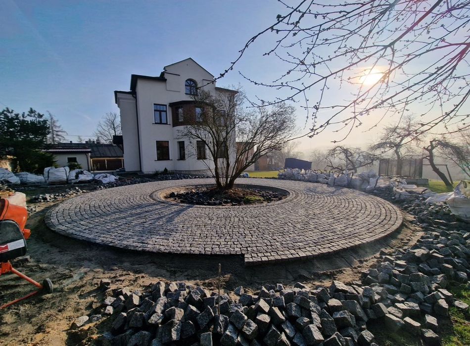 Kostka granitowa, granit, usługi brukarskie