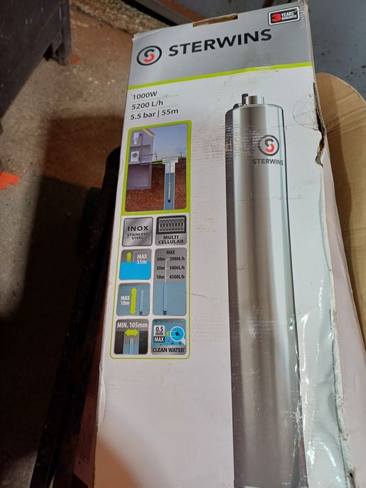 Bomba de agua submersa